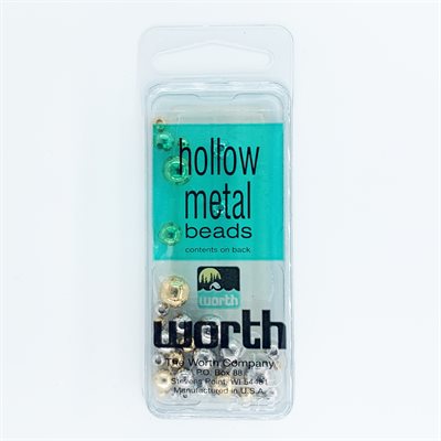 Hollow Metal Bead Assortment Tackle Pack Hollow Metal Bead Assortment Tackle Pack