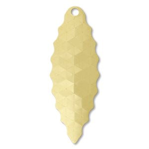 Serrated Blade 5 Hex Polish Brass