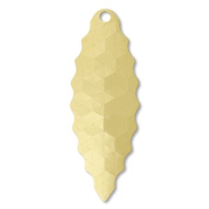 Serrated Blade 5-1 / 2 Hex Polish Brass