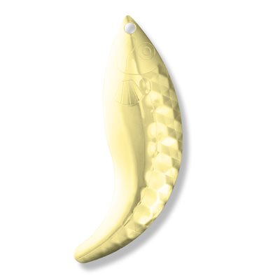 Whiptail Blade 3 Hex Pol Brass Whiptail Blade 3 Hex Pol Brass