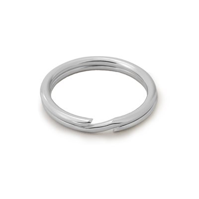 Key Ring Lightweight 3-1 / 2 Nickel Key Ring Lightweight 3-1 / 2 Nickel