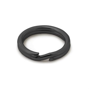 Split Ring Heavy 5 Black Zinc Steel