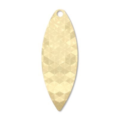 Willowleaf 4 Hex Polish Brass Willowleaf 4 Hex Polish Brass