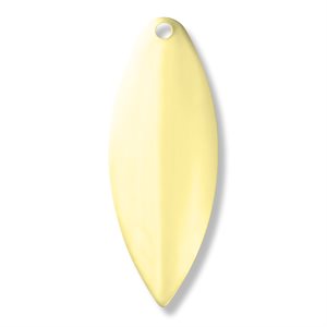 Willowleaf 5-1 / 2 Sm Polish Brass