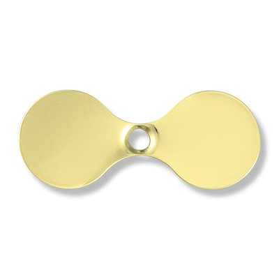 Turboprop Blade 3 Polish Brass Lacquered Turboprop Blade 3 Polish Brass Lacquered