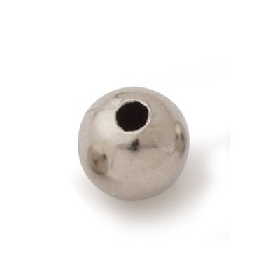 Hollow Metal Bead 7 / 32" Nickel Hollow Metal Bead 7 / 32" Nickel